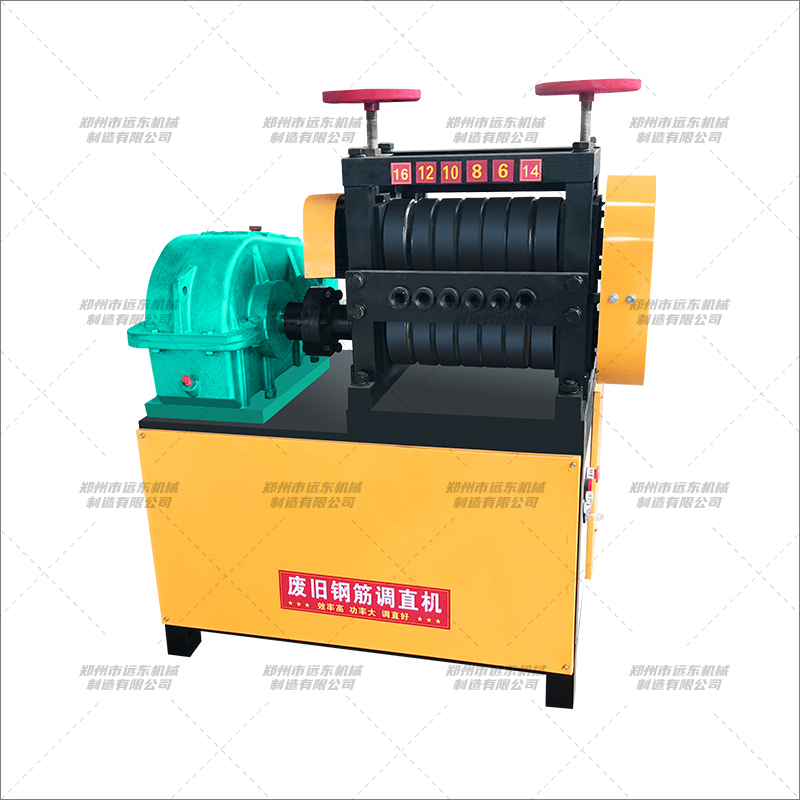 6-16型廢舊鋼筋調直機(圖2) 6-16型廢舊鋼筋調直機(圖2)