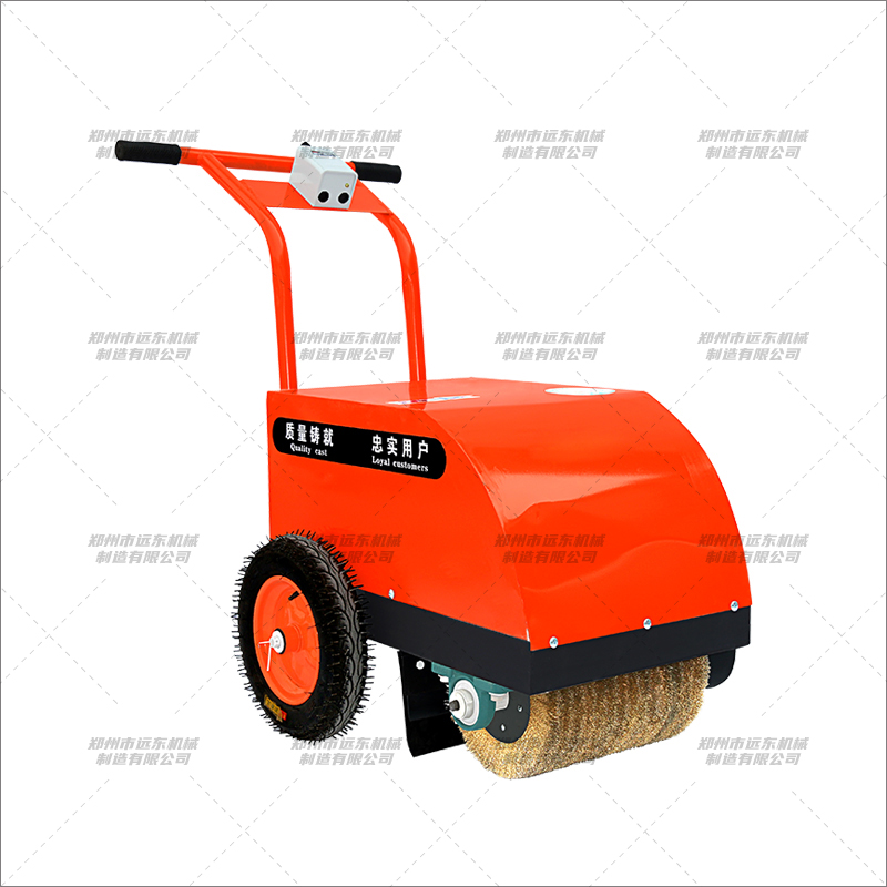 手推式鋼筋除銹機(圖1) 手推式鋼筋除銹機(圖1)